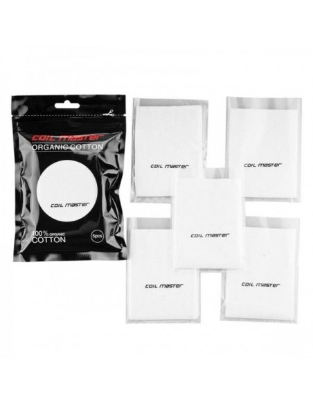 Organic-Cotton Coil Master - 5 pieces