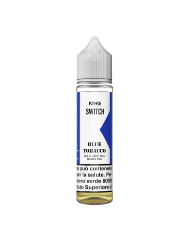 Switch Blue Tobacco King Liquid Liquido Mix and Vape 20ml
