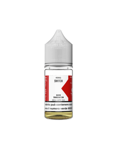 Switch Red Tobacco King Liquid Liquido Mix and Vape 10ml