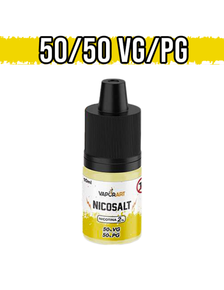 Nico Salt Vaporart Base Neutra 50VG 50PG Sali di Nicotina 10ml