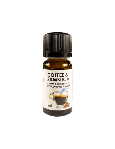 Coffee & Sambuca Delixia Concentrated Aroma 10ml Coffee Liquor with Anise