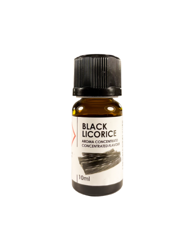 Black Licorice Delixia Aroma Concentrato 10ml Liquirizia Nera