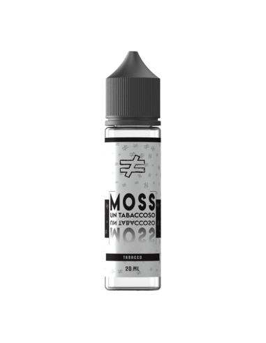 A Moss Vape Liquid shot 20ml Tabacco Caramello...