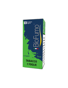 7 Foglie Biofumo Liquido Pronto da 10 ml Aroma Tabacco