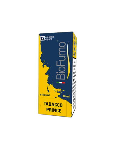 Tabacco Prince Biofumo Liquido Pronto 10ml senza nicotina