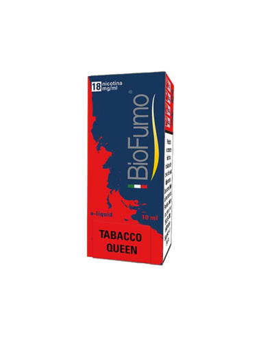 Tabacco Queen Biofumo Liquido Pronto 10ml senza nicotina