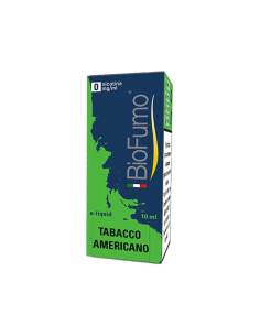 Tabacco Americano Biofumo Liquido Pronto 10ml senza nicotina