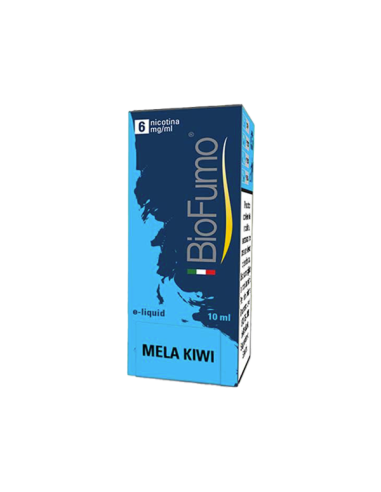 Mela Kiwi Biofumo Liquido Pronto 10ml senza nicotina