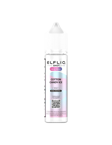 ElfLiq Cotton Candy Ice Elfbar Liquido Shot 20ml