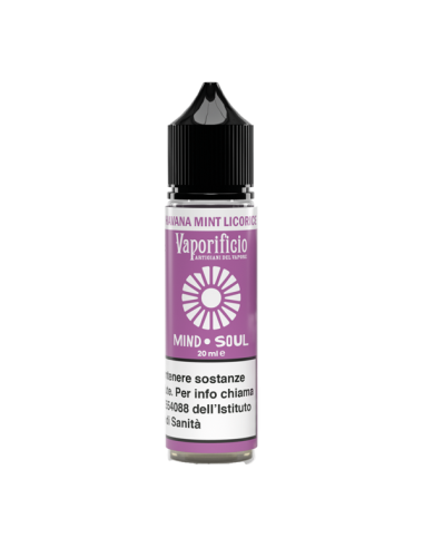 Havana Mint Licorice Mind Soul Vaporificio Liquido Shot 20ml