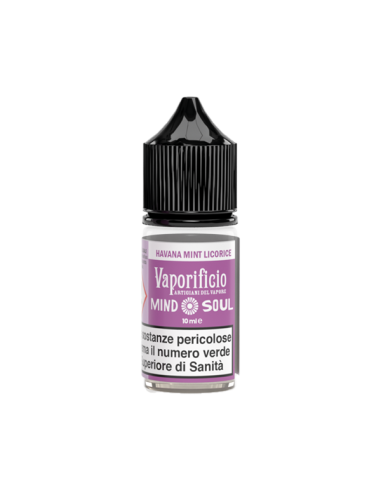 Havana Mint Licorice Mind Soul Vaporificio Aroma Mini Shot 10ml