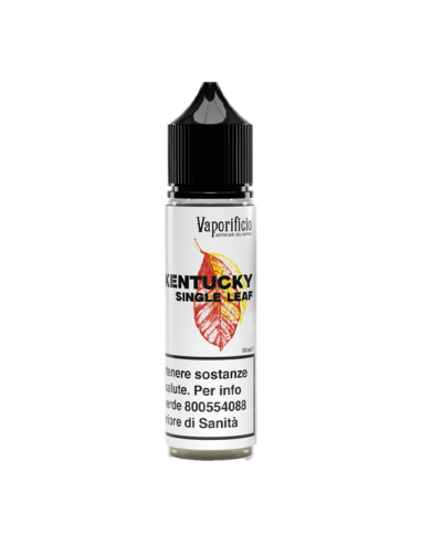Kentucky Single Leaf Vaporificio Liquido Shot 10ml