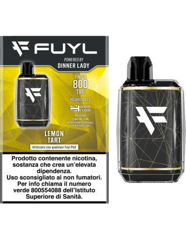 Fuyl Starter Kit Dinner Lady + Pod Precaricata Lemon Tart