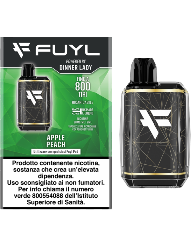 Fuyl Starter Kit Dinner Lady + Pod Precaricata Apple Peach
