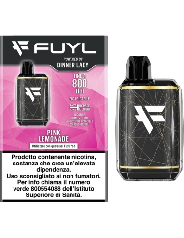 Fuyl Starter Kit Dinner Lady + Pod Precaricata Pink Lemonade