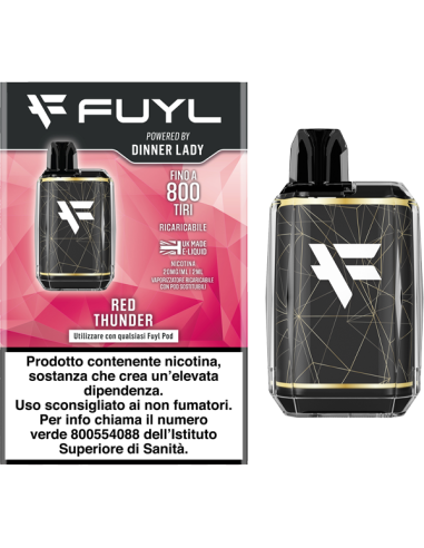 Fuyl Starter Kit Dinner Lady + Pod Precaricata Red Thunder