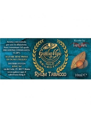 Rhum Tabacco Galaxy Vape 10 ml