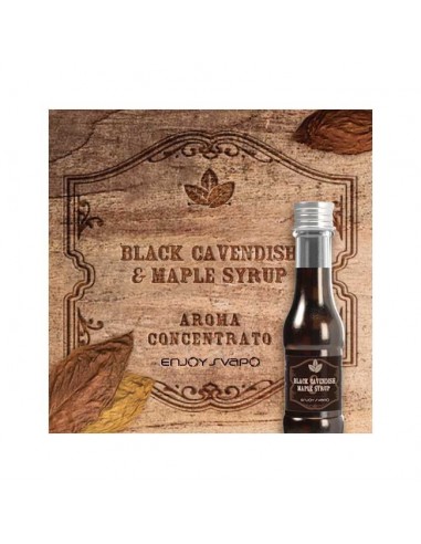 Black Cavendish Maple Syrup Aroma EnjoySvapo 20ml