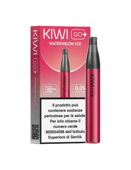 Kiwi Go+ sigaretta elettronica con Pod Precaricata Watermelon Ice