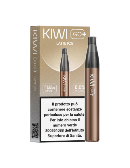 Kiwi Go+ sigaretta elettronica con Pod Precaricata   latte ice