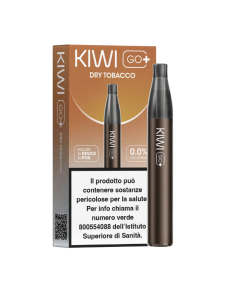 Kiwi Go+ sigaretta elettronica con Pod Precaricata dry tobacco