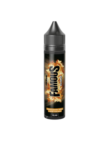 Famous Eliquid France Liquid Shot 20ml Tobacco Biscuit Vanilla