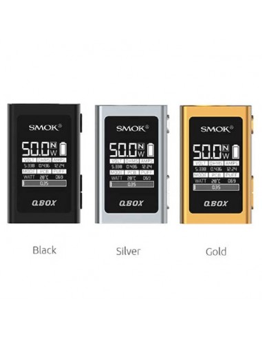 Q-Box Box Smok con Batteria integrata da 1600mAh che raggiunge i 50W
