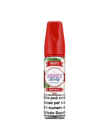 Berry Blast Dinner Lady Liquido Shot 20ml Ciliegia Lampone
