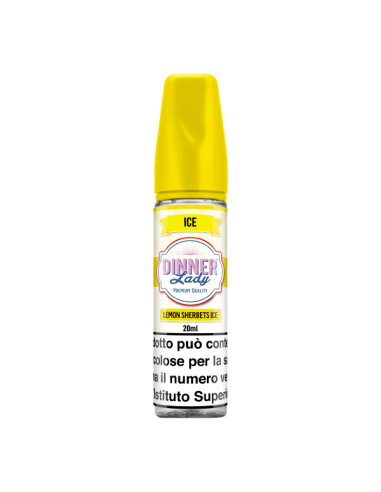 Lemon Sherbets Ice Dinner Lady Liquido Shot 20ml