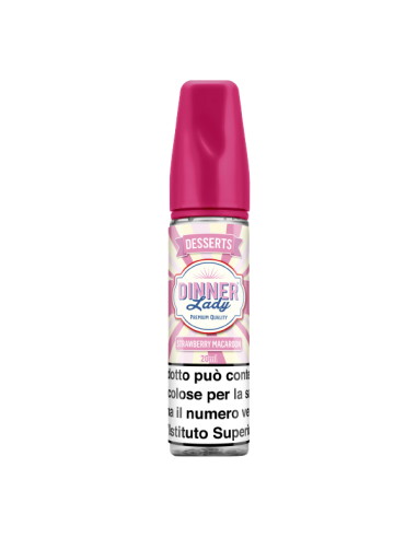 Strawberry Macaroon Dinner Lady Liquido Shot 20ml Macaron