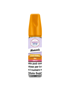 Moments Peach Bubble Dinner Lady Liquid Shot 20ml Chewing Gum
