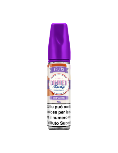 Purple Rain Dinner Lady Liquid Shot 20ml Raspberry Lemon