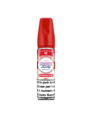 Strawberry Bikini Ice Dinner Lady Liquido Shot 20ml Granita