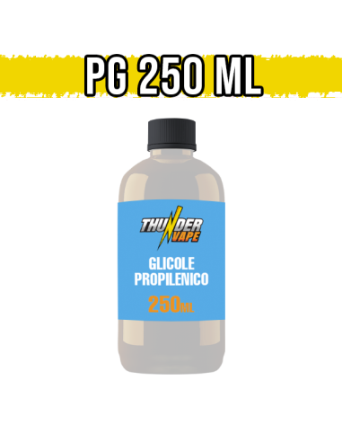 Glicole Propilenico Thunder Vape 250ml Base Full PG