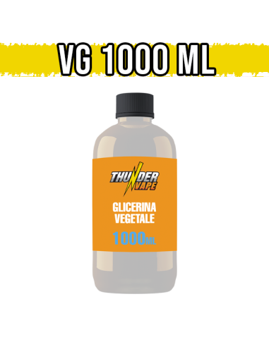 Glicerina Vegetale 1 Litro Thunder Vape Base Full VG