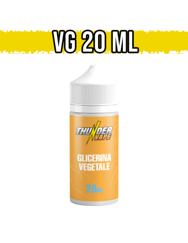 Glicerina Vegetale Thunder Vape 20ml Base Full VG