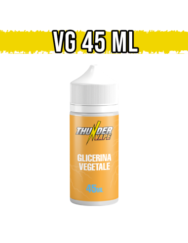 Glicerina Vegetale Thunder Vape 45ml Base Full VG