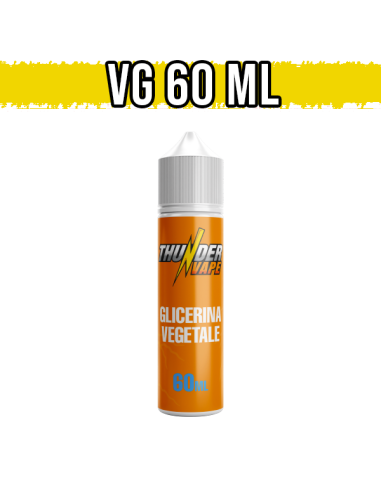 Glicerina Vegetale Thunder Vape 60ml Base Full VG