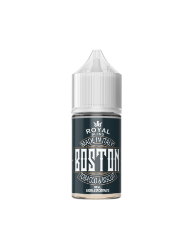 Boston Royal Blend Aroma Mini Shot 10ml Tobacco Biscuit Vanilla