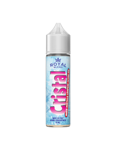Cristal Mora Mirtillo Lampone Extra Ice Royal Blend Liquido Shot 10ml
