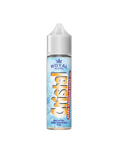 Cristal Pesca Cannella Extra Ice Royal Blend Liquido Shot 10ml