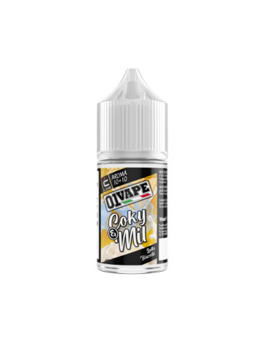 Coky & Mil 01 Vape Aroma Mini Shot 10ml Latte Biscotti