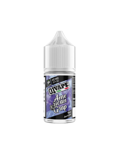 American & Grap 01 Vape Aroma Mini Shot 10ml Uva Americana Ghiaccio