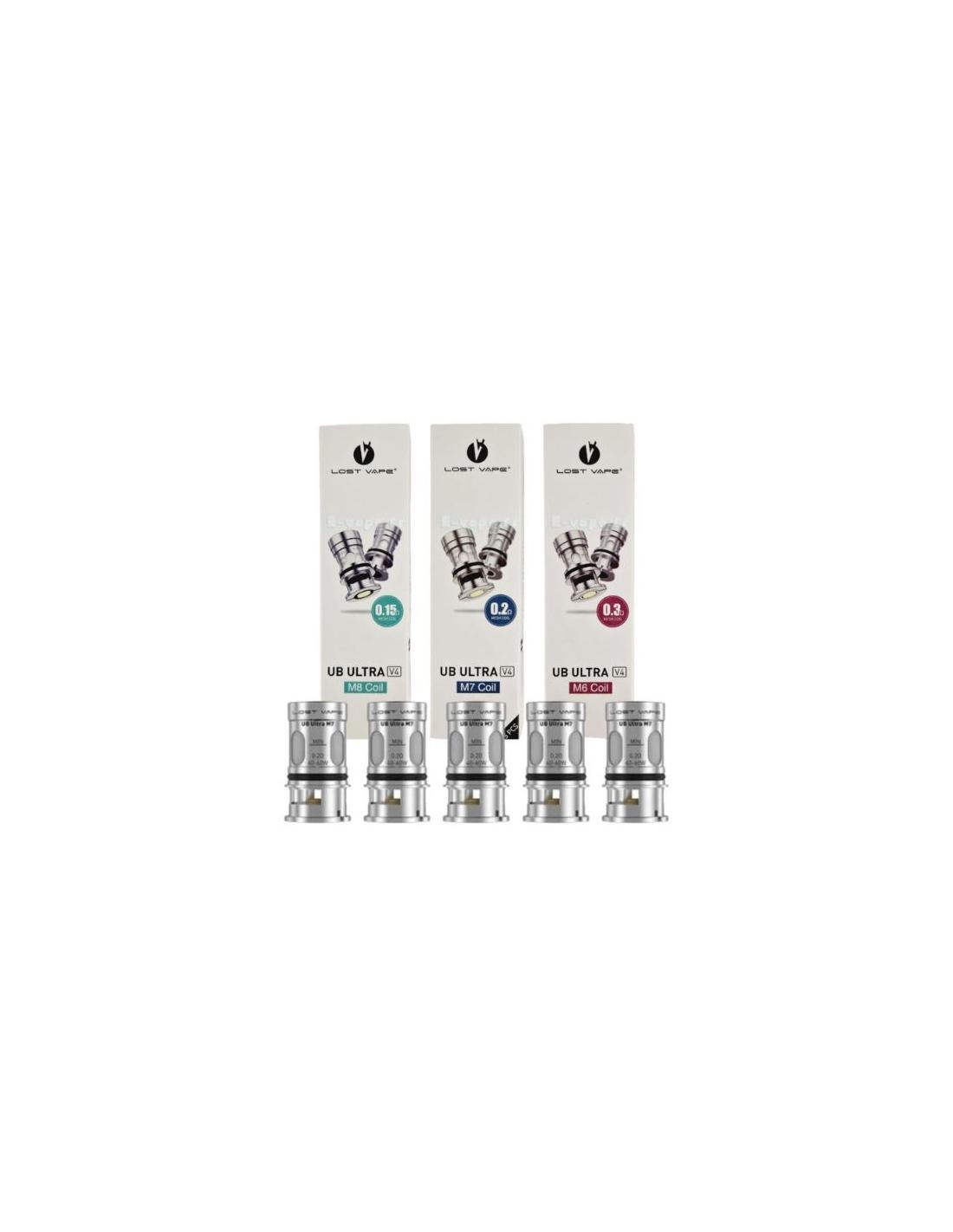 UB Ultra V4 Coil Lost Vape Resistenze Ricambio | Svapoebasta