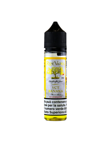 VCT Banana Ripe Vapes Liquido Shot 20ml Tabacco Vaniglia Banana