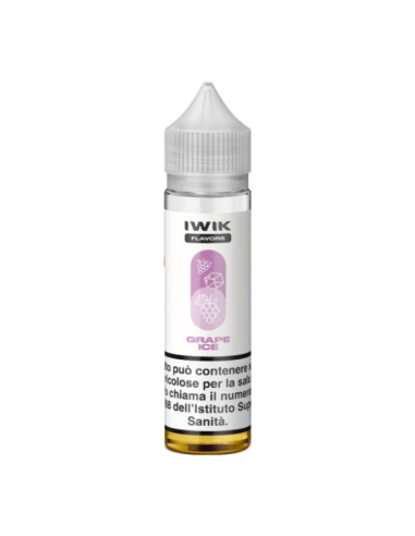 Grape Ice IWIK Flavors KIWI Liquid Shot 20ml Grape Ice