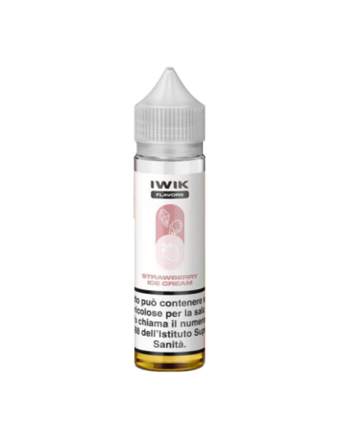 Strawberry Ice Cream IWIK Flavors Liquido Shot 20ml
