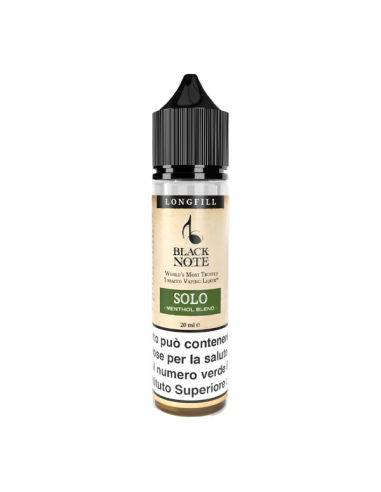 Solo Black Note Liquido Shot 20ml