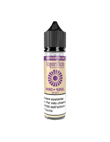Kentucky Plum Mind Soul Vaporificio Liquido Shot 20ml