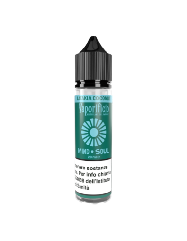 Latakia Coconut Mind Soul Vaporificio Liquido Shot 20ml